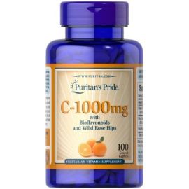 C-1000 with Bioflavonoids & Wild Rose Hips Puritan's Pride 100 caplets