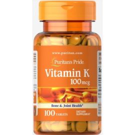 Vitamin K Puritan's Pride 100 tabletek