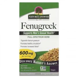 Fenugreek Nature's Answer 90 wegetariańskich kapsułek