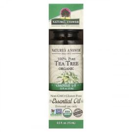 100% Pure Tea Tree Essential Oil Nature's Answer 15 ml.