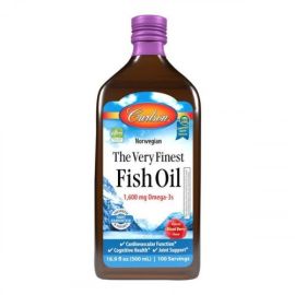 The Very Finest Fish Oil Carlson Labs 500 ml. Mixed Berry