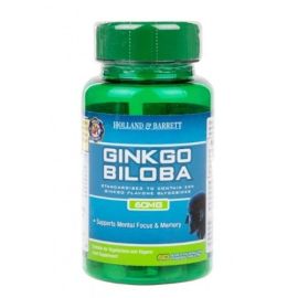 Ginkgo Biloba Holland & Barrett 60mg - 60 tabletek