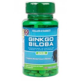 Ginkgo Biloba Holland & Barrett 60mg - 120 tabletek