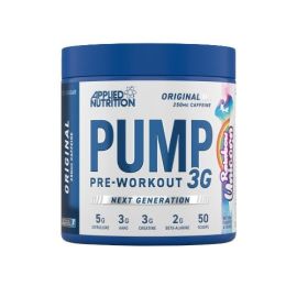 Pump 3G Pre-Workout Applied Nutrition 375 grams Rainbow Unicorn