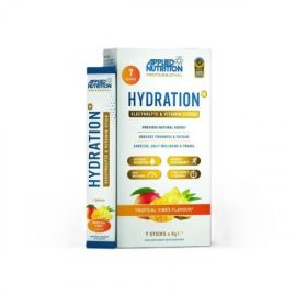 Hydration + Electrolyte & Vitamin Powder Stick Packs Applied Nutrition 7 x 8g Strawberry Raspberry