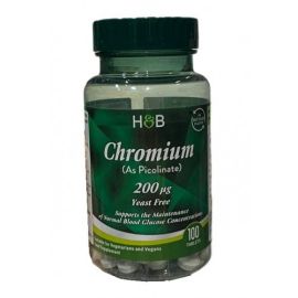 Chromium Picolinate Holland & Barrett 100 tabletek