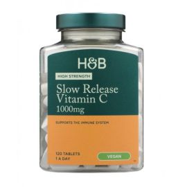 High Strength Slow Release Vitamin C Holland & Barrett 1000mg - 120 tabletek