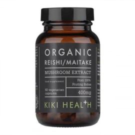 Reishi & Maitake Mushroom Extract KIKI Health 60 wegetariańskich kapsułek