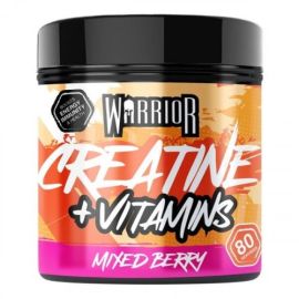 Creatine + Vitamins Warrior 360 grams Mixed Berry