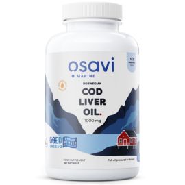 Tran Norweski Kapsułki Osavi - 180 softgels