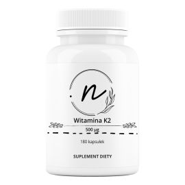 Witamina K2 500 mcg 180 kapsułek | NaturePRO