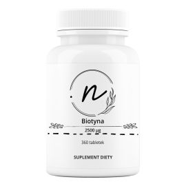 Biotyna 2500 mcg 360 tabletek | NaturePRO