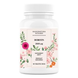 DEBIOTIN 2500 μg 90 tabletek wege | Manufaktura Witamin