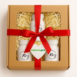 Zestaw na stres Nature Pro Ashwagandha 5-HTP B6 Spokój i równowaga PREZENT | NaturePRO