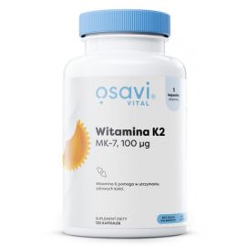 Witamina K2 MK-7 Osavi 100mcg - 120 softgels
