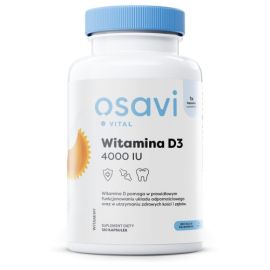 Witamina D3 Osavi 4000IU - 120 softgels