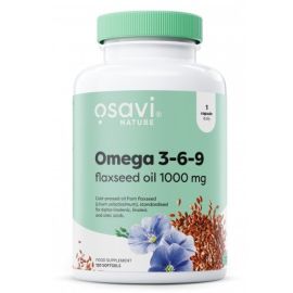 Omega 3-6-9 Olej Lniany Osavi - 120 softgels