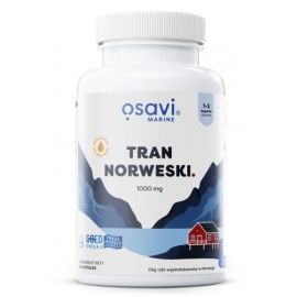 Tran Norweski Kapsułki Osavi 1000mg (Cytryna) - 90 softgels