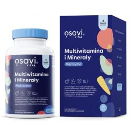 Multiwitamina i Minerały Mężczyzna Osavi 90 vegan kapsułek