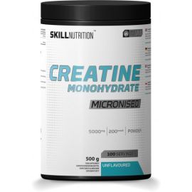 Micronised Creatine Monohydrate Unflavoured Skill Nutrition 500 grams