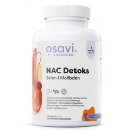 NAC Detoks Osavi Selen i Molibden - 120 vegan kapsułek