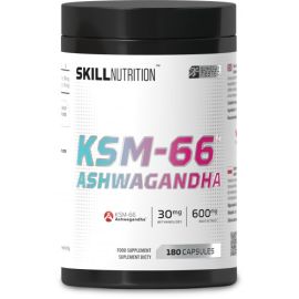 KSM-66 Ashwagandha Skill Nutrition 180 vegan kapsułek