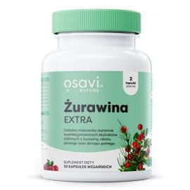 Żurawina EXTRA Osavi 30 vegan kapsułek