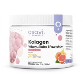 Kolagen (Włosy Skóra i Paznokcie) Osavi Cytryna & Grejpfrut - 150 grams