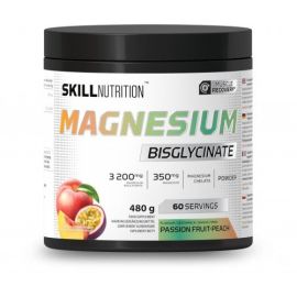 Magnesium Bisglycinate Powder Skill Nutrition Passion Fruit-Peach - 480 grams