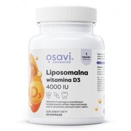 Liposomalna Witamina D3 Osavi 4000 IU - 60 kapsułek