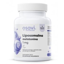 Liposomalna Melatonina Osavi 1 mg - 60 vegan kapsułek