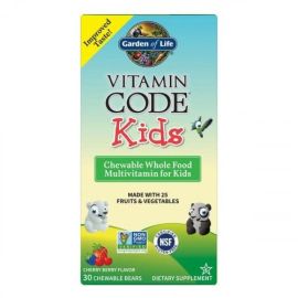 Vitamin Code Kids (Chewable Whole Food Multivitamin For Kids) Garden of Life 30 chewable bears