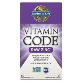 Vitamin Code Raw Zinc Garden of Life 60 vegan kapsułek