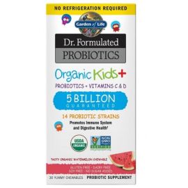 Dr. Formulated Probiotics Kids+ Garden of Life 30 chewables Berry Cherry
