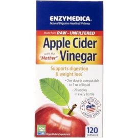Apple Cider Vinegar Enzymedica 120 kapsułek