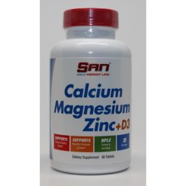 Calcium Magnesium Zinc + D3 SAN 90 tabletek