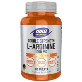 L-Arginine NOW Foods 1000mg - 60 tabletek