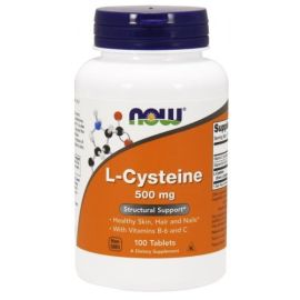 L-Cysteine NOW Foods 100 tabletek