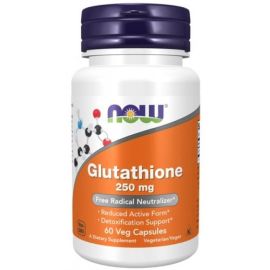 Glutathione NOW Foods 250mg - 60 wegetariańskich kapsułek