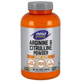 Arginine & Citrulline NOW Foods 340 grams