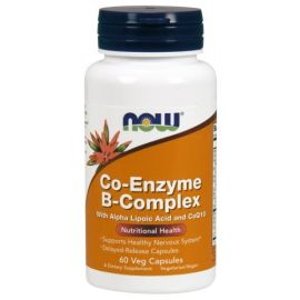 Co-Enzyme B-Complex NOW Foods 60 wegetariańskich kapsułek