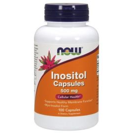 Inositol NOW Foods 500mg - 100 kapsułek