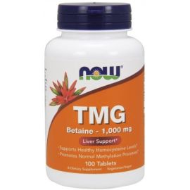 TMG (Trimethylglycine) NOW Foods 100 tabletek