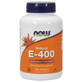 Vitamin E-400 NOW Foods 250 softgels