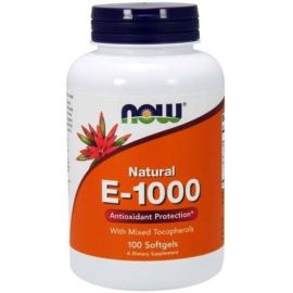 Vitamin E-1000 NOW Foods 100 softgels