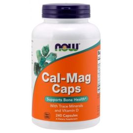 Cal-Mag Caps NOW Foods 240 kapsułek