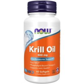 Krill Oil NOW Foods 500mg - 60 softgels