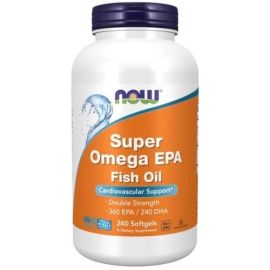 Super Omega EPA Molecularly Distilled NOW Foods 240 softgels