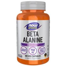 Beta-Alanine NOW Foods 750mg - 120 kapsułek