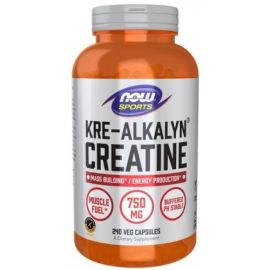 Kre-Alkalyn Creatine NOW Foods 240 wegetariańskich kapsułek